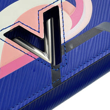 Load image into Gallery viewer, LOUIS VUITTON Portefeuille Twist Chain Wallet BlueM62215 Epi Leather
