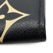 Load image into Gallery viewer, LOUIS VUITTON Portefeuille Sarah Noir/BeigeM80496 Bicolor Monogram Empreinte Leather
