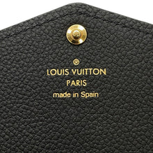 Load image into Gallery viewer, LOUIS VUITTON Portefeuille Sarah Noir/BeigeM80496 Bicolor Monogram Empreinte Leather
