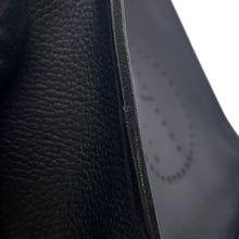 将图像加载到图库查看器中，HERMES Evelyne1 Black Taurillon Clemence Size GM
