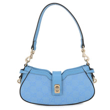 Load image into Gallery viewer, GUCCI GG Canvas Moonside One-Shoulder Bag Light Blue786035 Canvas Leather Size Mini
