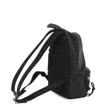 将图像加载到图库查看器中，Dior Oblique Rider Backpack Black Canvas Leather
