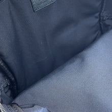 将图像加载到图库查看器中，Dior Oblique Rider Backpack Black Canvas Leather
