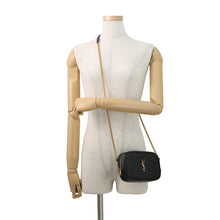 Load image into Gallery viewer, SAINT LAURENT PARIS Lou ChainShoulder Bag Black748849 Leather
