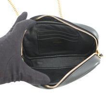 Load image into Gallery viewer, SAINT LAURENT PARIS Lou ChainShoulder Bag Black748849 Leather
