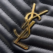 Load image into Gallery viewer, SAINT LAURENT PARIS Lou ChainShoulder Bag Black748849 Leather
