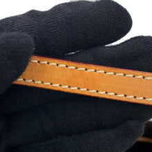 将图像加载到图库查看器中，CELINE Macadam Pattern Accessories Pouch Brown PVC Leather
