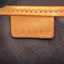 将图像加载到图库查看器中，CELINE Macadam Pattern Accessories Pouch Brown PVC Leather
