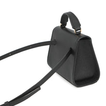 Load image into Gallery viewer, Valextra Izzy Debert 3-Way Bag BlackSGES0061028LOCPL99 Leather
