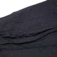 Load image into Gallery viewer, CELINE Box Pleated Tweed Skirt Size 38 Black/Beige2J121235G.24BJ Wool 88% Polyester12% Sequins
