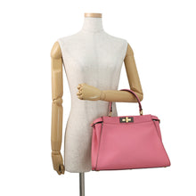 将图像加载到图库查看器中，FENDI Peekaboo Pink8BN290 Leather Size regular
