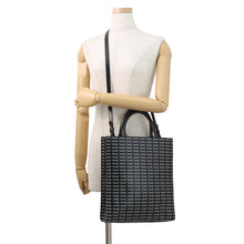 Load image into Gallery viewer, CELINE Vertical Cover 2WAYBag Black/White191542DT2.38AW PVC Leather Size Small
