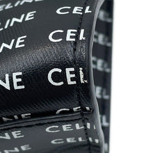Load image into Gallery viewer, CELINE Vertical Cover 2WAYBag Black/White191542DT2.38AW PVC Leather Size Small
