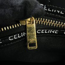 Load image into Gallery viewer, CELINE Vertical Cover 2WAYBag Black/White191542DT2.38AW PVC Leather Size Small
