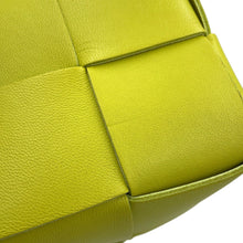 Load image into Gallery viewer, Bottega Veneta Cassette Bucket Bag Pistachio Green680217 Leather Size Mini
