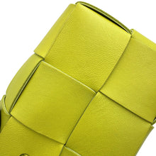 Load image into Gallery viewer, Bottega Veneta Cassette Bucket Bag Pistachio Green680217 Leather Size Mini
