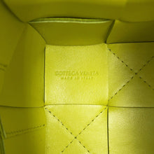 Load image into Gallery viewer, Bottega Veneta Cassette Bucket Bag Pistachio Green680217 Leather Size Mini
