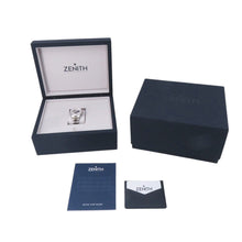 将图像加载到图库查看器中，ZENITH Chronomaster open W39.5mm Stainless Steel Silver Dial03.3300.3604/69.M3300
