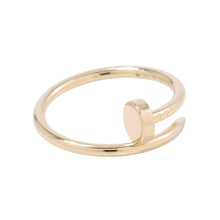Load image into Gallery viewer, CARTIER Juste Un Clou Ring Size Small/53/#13B4225900 18K Yellow Gold
