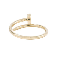 Load image into Gallery viewer, CARTIER Juste Un Clou Ring Size Small/53/#13B4225900 18K Yellow Gold
