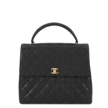Load image into Gallery viewer, CHANEL Matelasse Handbag BlackA12397 Caviar Leather Size 30
