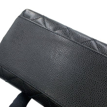 Load image into Gallery viewer, CHANEL Matelasse Handbag BlackA12397 Caviar Leather Size 30

