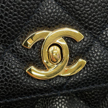 Load image into Gallery viewer, CHANEL Matelasse Handbag BlackA12397 Caviar Leather Size 30
