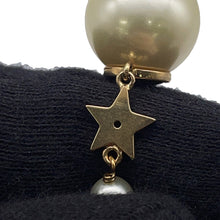 Load image into Gallery viewer, Dior Faux Pearl Earrings Gold Plated Faux Pearl Rhinestone
