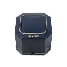 将图像加载到图库查看器中，Chaumet Sapphire Ring Size Approximately No. 10 18K Yellow Gold
