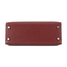 Load image into Gallery viewer, HERMES Kelly Sellier Rouge H Box Calf Leather Size 25
