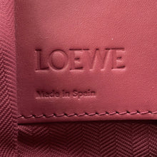 将图像加载到图库查看器中，LOEWE hammock compact plum roseA538H13X02 Leather
