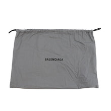 Load image into Gallery viewer, BALENCIAGA Navy Clip Clutch Back Natural/Black373834 9260 Leather Canvas
