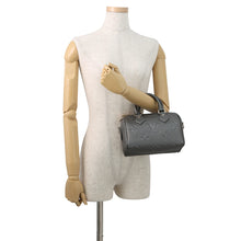 将图像加载到图库查看器中，LOUIS VUITTON Speedy Bandouliere GunmetalM12013 Monogram Empreinte Leather Size 20
