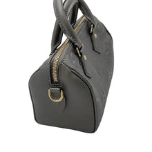 Load image into Gallery viewer, LOUIS VUITTON Speedy Bandouliere GunmetalM12013 Monogram Empreinte Leather Size 20

