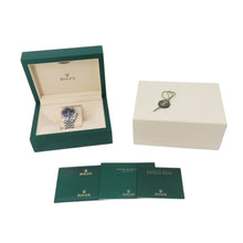 Load image into Gallery viewer, ROLEX Datejust36 W36mm Stainless Steel K18WG Blue fluted Dial126234
