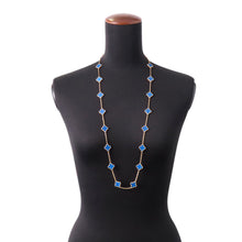 Load image into Gallery viewer, Van Cleef &amp; Arpels Vintage Alhambra Necklace 20 motifsVCARP7RN00 18K Yellow Gold
