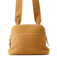 HERMES Bolide Messenger Natural Sable Togo Leather