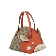 Load image into Gallery viewer, GUCCI Bag Children's Zoo Orange/Beige271093 80442 1629 GG Supreme Leather
