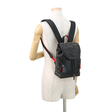 Load image into Gallery viewer, Christian Louboutin Explorer Funk Studded Backpack Black3215038 Leather Size Small
