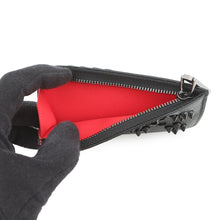 Load image into Gallery viewer, Christian Louboutin Coin purse Studded Fragment case Black3225116 Leather
