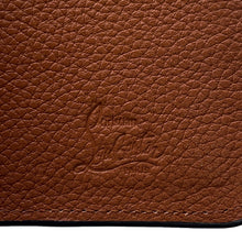 Load image into Gallery viewer, Christian Louboutin BY MY SIDE Key Chain Card Case Coin Purse Brown/Red3235084 Leather
