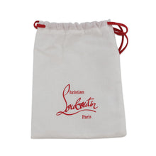 Load image into Gallery viewer, Christian Louboutin BY MY SIDE Key Chain Card Case Coin Purse Brown/Red3235084 Leather
