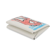 Load image into Gallery viewer, HERMES Calvi Duo Springhorse Blanc Swift Leather
