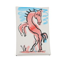 Load image into Gallery viewer, HERMES Calvi Duo Springhorse Blanc Swift Leather
