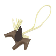 Load image into Gallery viewer, HERMES Rodeo Pegasus Etoupe/Jaune Milton/Rouge Sellier Lambskin Size PM
