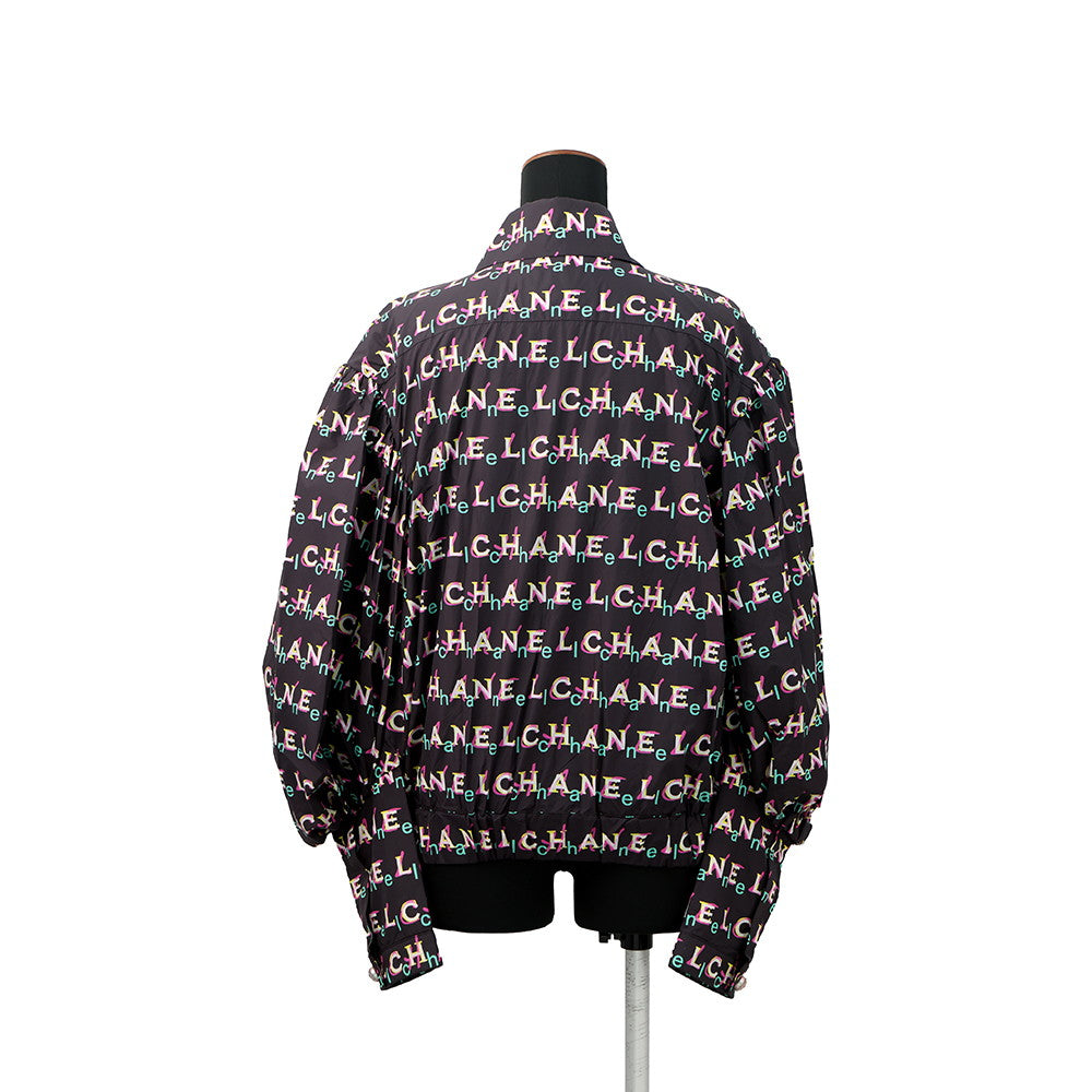 CHANEL Zip Jacket Size 36 Brown/MulticolorP60822-V46303-MF849