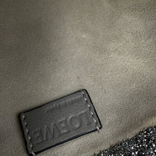 Load image into Gallery viewer, LOEWE flamenco Silver Lurex fabric Leather
