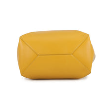 Load image into Gallery viewer, LOEWE Puzzle Fold Tote Dark Butter/SunflowerA779G50X18 Calf Leather Size Medium
