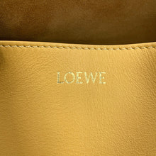 Load image into Gallery viewer, LOEWE Puzzle Fold Tote Dark Butter/SunflowerA779G50X18 Calf Leather Size Medium
