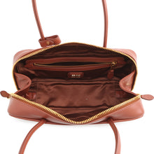 将图像加载到图库查看器中，MIUMIU baud Copper Brown5BB173_2CRW_F0033_V_OTM Calf Leather Size Small
